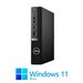 Mini PC Dell OptiPlex 5080, Hexa Core i5-10500T, 16GB, 256GB SSD, Win 11 Home